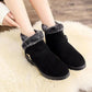 Women Winter Waterproof Anti Slip Mother Shoes Warm Fur Comfortable Ankle Boots