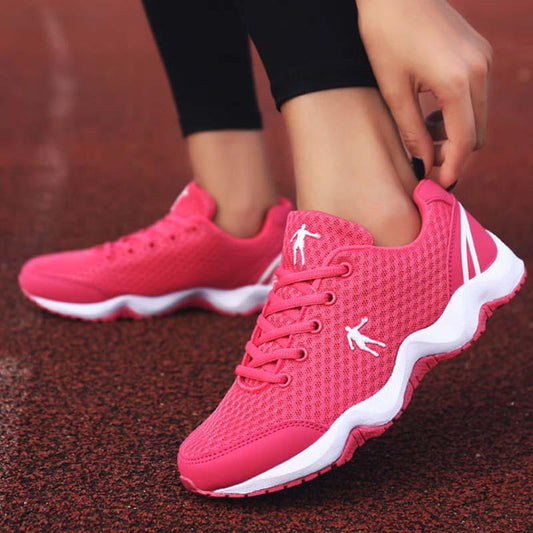 35-41 Women Air Cushion Sneakers Casual Basketball Shoes Non-slip Breathable Mesh Running Shoes
