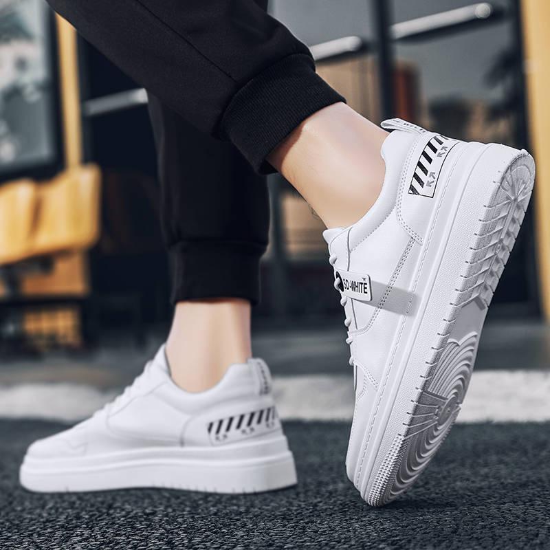 Men's shoes Korean student wild board shoes breathable small white shoes men's internal orgasm shoes