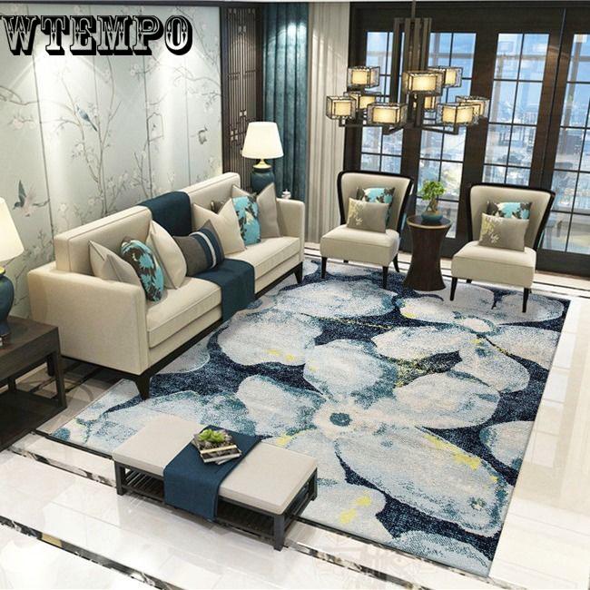 Carpet geometric Indian Rug  plant Morocco Modern contemporary design Nordic Pastoral style