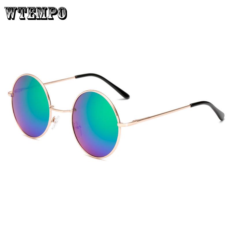 WTEMPO Male Famale Women Men Goggles Fashionable round Outdoor Sunglasses Eyewear