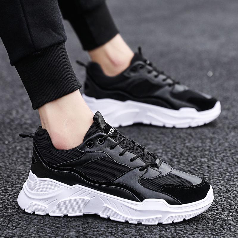 Sneakers Men Running Shoes Breathable Athletic Outdoors Sport Shoes Men Trainers Lace-up Men Sneaker