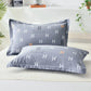 A Pair of Thick Cotton Pillow Covers Adult Bedroom Pillow Covers Modern Minimalist Bedding