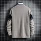 Onnestun Sweater Men Winter Long Sleeve Men's Knitted Pullover Casual Warm Imitation Mink Half High Collar Sweaters Man Tops