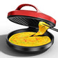1300W Pizza Flat Bottom Frying Pan Electric Baking Pan Bakeware Smokeless Nonstick Frying Pan for Family