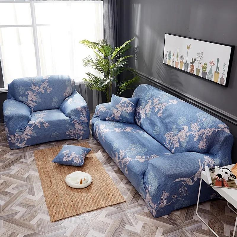Elastic sofa covers for living room anti slip cartoon sofa slip cover 1/2/3/4 Seater simple mordern casual Slipcover Universal