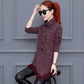Spring and Autumn Turtleneck Large Size Women's Long Sleeve Fringed Knit Sweater Mid-length Slim Bottoming Shirt