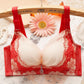 Women Push Up Seamless Bra Gather Adjustable Girls Lingerie Bra Strappy Women's Bras Underwear