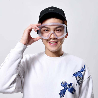 Multifunction Anti-fog Protective Goggles Adult Riding Dust UV Wind Sand Light Protective Glasses