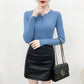 Sweater Women's Pullover Knitwear Long-sleeved Korean Version of Solid Color Slim Tops Trending Sweaters Autumn and Winter Top