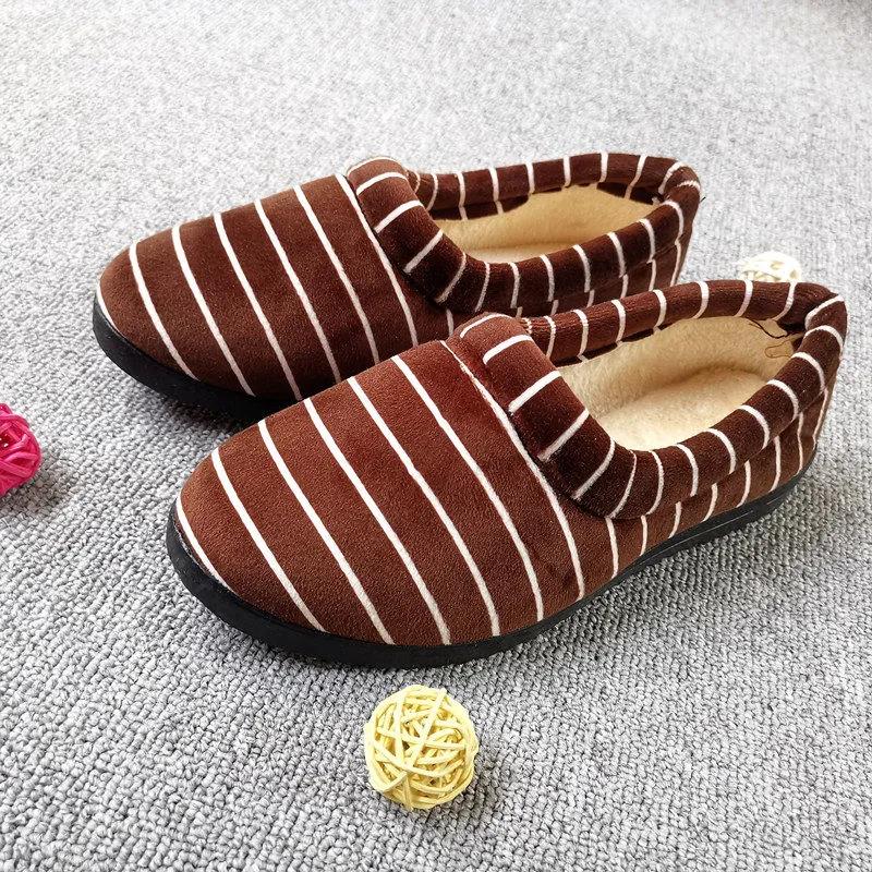 Women's Cotton Shoes Women's Winter Beijing Craft Cloth Shoes Home Shoes Indoor Casual Soft Sole Leopard Print