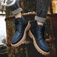 Autumn Winter Men Boots Leather Men Casual Fahsion Ankle Boots Outdoor Men Leather Boots Men's Shoes