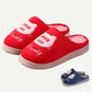 Household Cotton Slippers Winter Couple Confinement Shoes Buy One Get One Free Indoor Non-slip Thick-soled Wool Slippers