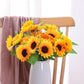 Sunflower Simulation Flower Sunflower Hand Bouquet Fake Flower Bouquet Picnic Photo Props Decorations Home Decoration
