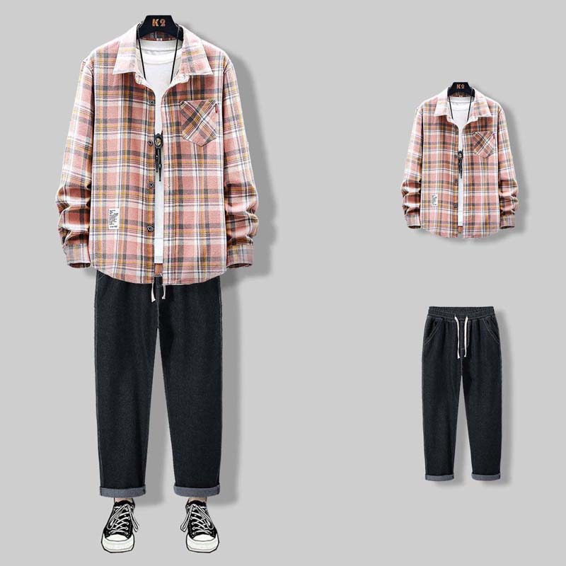 Spring and Summer New Loose and Handsome Clothes with Student Casual Jacket Jeans Suit