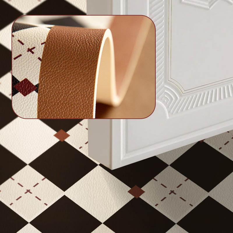 Free To Wash The United States To The Door Leather Placepad Into The Door Pad Anti-slip Carpet Foot Pad Retro Mat Home