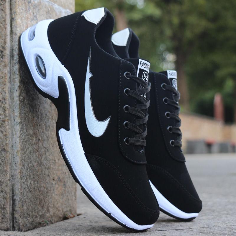 Men's shoes men's board shoes waterproof non-slip casual sports shoes students running shoes wild net shoes men