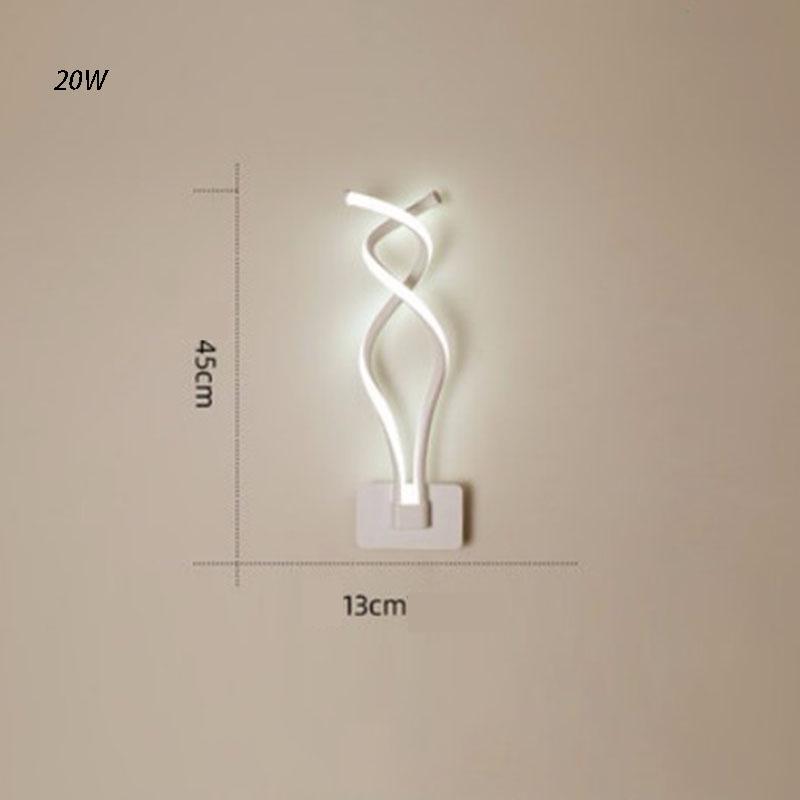 Led Bedroom Bedside Wall lamp Creative Modern Lamp Art Wall lamp Acrylic Corridor Staircase Lights