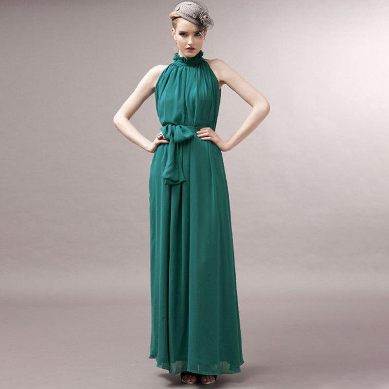 Super Long Ankle Length Skirt Bohemian Solid Color Chiffon Plus Size Dress Holiday Beach Skirt Light and Breathable Elegant Chiffon Long Skirt