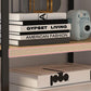 Desktop Shelf Desk File Storage Rack Bay Window Table Multi-layer Wrought Iron Desk Kitchen Finishing Shelf Divider Single Layer