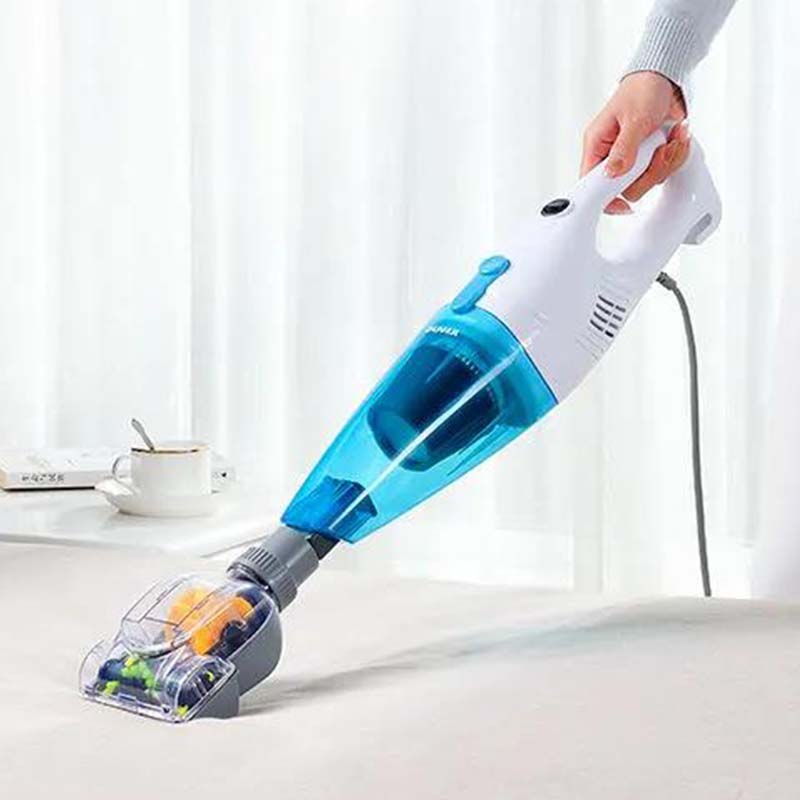 Vacuum Cleaner Household Powerful Small Handheld Push Rod Large Suction Mini Carpet Mite Removal Vacuum Cleaner