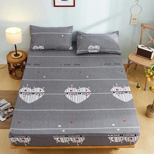 Cotton Non-slip Wear-resistant Mattress Cover Home Bedroom Mattress Dust Cover Double All-inclusive Simmons Mattress Cover