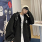 Spring and Autumn Popular Hong Kong Style New Men's and Women's Waffle Chain Hooded Loose Casual Jacket Trendy Men's Jacket