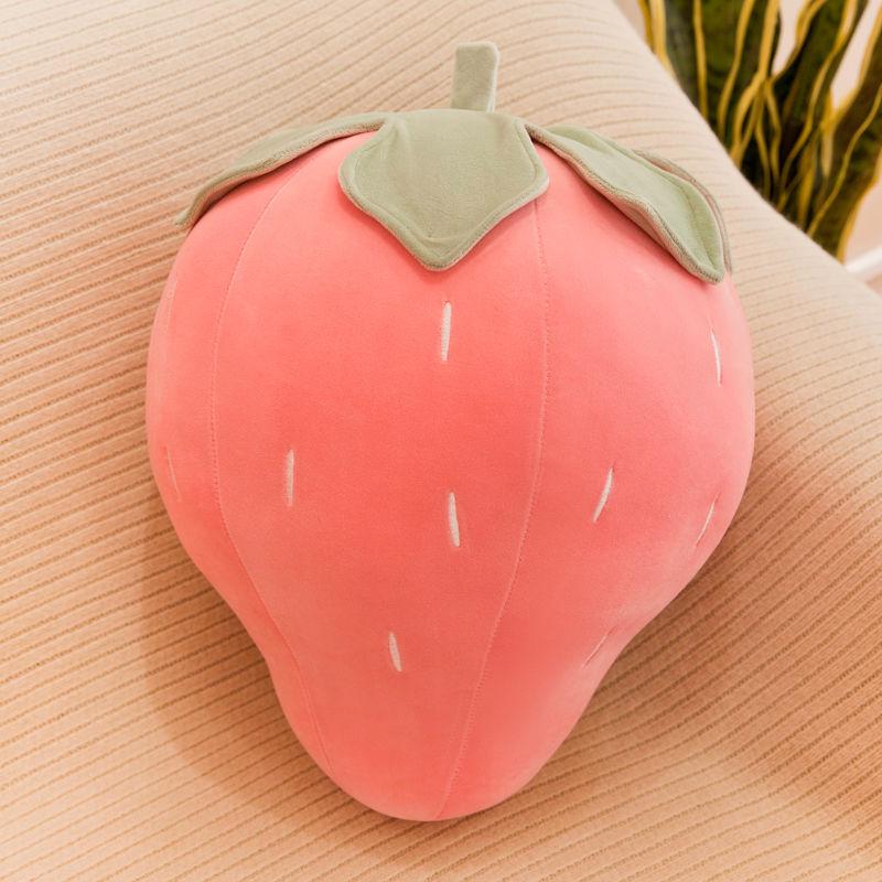 Soft Strawberry Plush Doll Sleeping Pillow Cute Doll Kids Creative Birthday Gift
