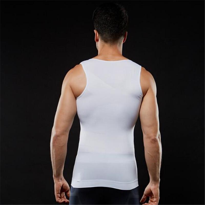 Men Firm Tummy Belly Buster Vest Control Slimming Body Shaper Underwears Shapers Plastic Body Clothe