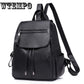 Trendy Female PU Leather Backpacks Women Small School Bags Women High Quality Casual Rucksack