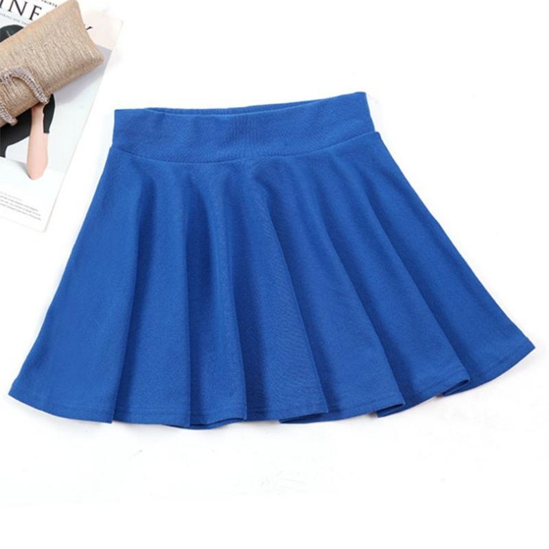 WTEMPO  Skirt Women Fashion Summer Black A-line High Waist Gauze Pantskirt