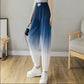 Gradient Color Design Sense Leggings Ice Silk Drape Women's Pants Summer Loose Thin Casual Sports Pants