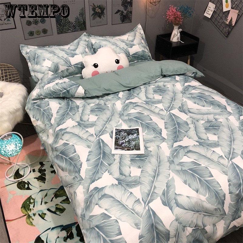 Bedding Set Cute Mood Symbol Duvet Cover Set Bed Sheet Pillowcase Bedclothes Home Textiles