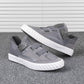 Men Canvas Shoes 2020 Comfortable Canvas Shoes Men Casual Shoes Male Flat Loafers Shoes Men Black