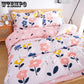 Cartoon Cat Bedding Set Animals Kids Bed Sets Girls Boys Home Textile Kids Girls Bedroom Decor Cover Pillowcase