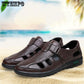 Genuine Leather Men Casual Shoes Summer Soft Driving Men's  Loafers Shoes Sandals for Men