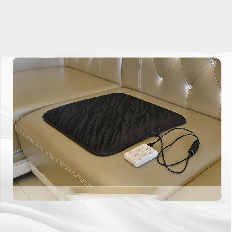 12V USB Electric Heating Cushion Winter Car Warm Cushion Household Warm Cushion