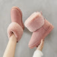 Snow Boots Women Thick Furry Shoes Women Winter Shoes Women Winter Plus Velvet Cotton Shoes Women's Shoes 2021
