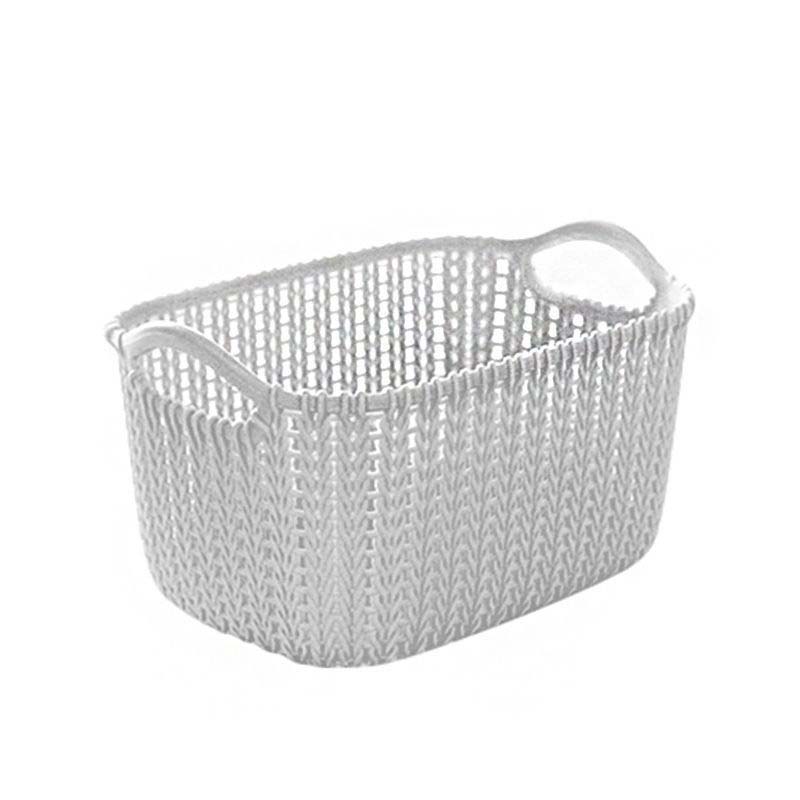 Imitation Vine Desktop Storage Basket Plastic Baskets Clothing Basket Bathroom Supplies Storage Basket