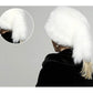 Faux Fur Imitation Fox Fur Dome Hat Fur Russian Hat Ladies Warm Winter Hat