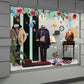 Floral Skirt Line Waist Line Pvc Waterproof Sticker Furniture Flower Wall Sticker Removable