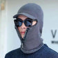 Zipper Men's Hat Warm In Autumn and Winter Thick Woolen Hat Winter Windproof Cycling Youth Plus Velvet Cap