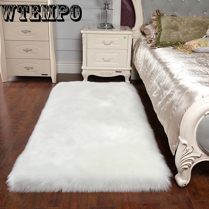 Bedroom carpet bedside mat living room carpet coffee table mat comfortable wool blanket plush carpet