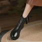 Winter Women Real Soft Leather Martin Boots Women Ins Cool British Style Short Boots Boots