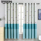 Curtain Finished Bedroom Simple Shading Insulation Curtain Printing Shading Short Curtain