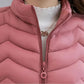 Winter Down Cotton Lightweight Slim Sleeveless Jacket Women's Short Thickened Warm Stand Collar Jacket