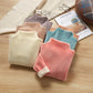 Girls Plus Fleece Cationic Warm Clothes Self-heating Autumn and Winter Double-sided Fleece Turtleneck Sweater Bottoming Shirt