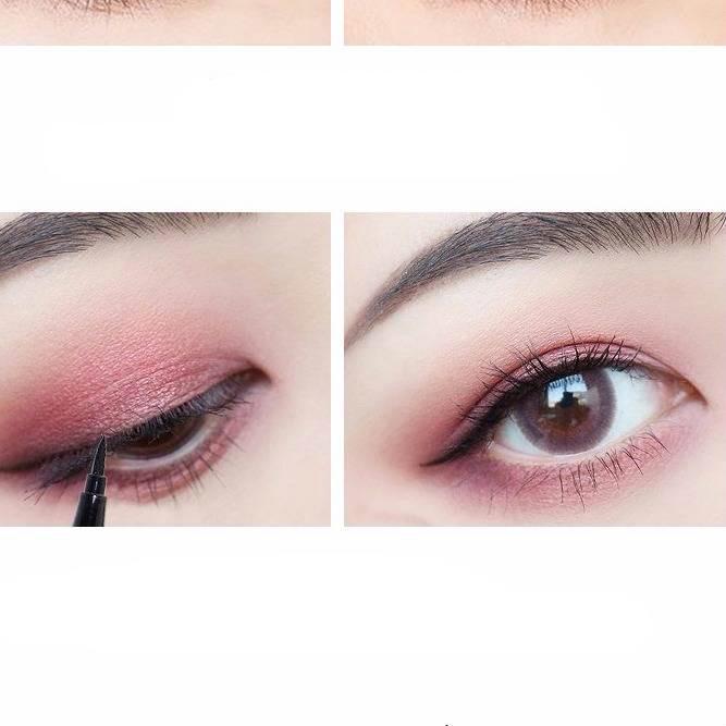 Eyeliner Star Girl Waterproof, sweatproof, stain-proof and fade-resistant novice thin-head eyeliner