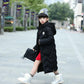 Winter Girls' Cotton-padded Clothes Thick Velvet Pike Clothing Fashion Long Kids Winter Parkas