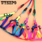 Nylon Leashes Running Hands Waist Belt Jogging Leads Retractable Leash For Small Pet Dogs